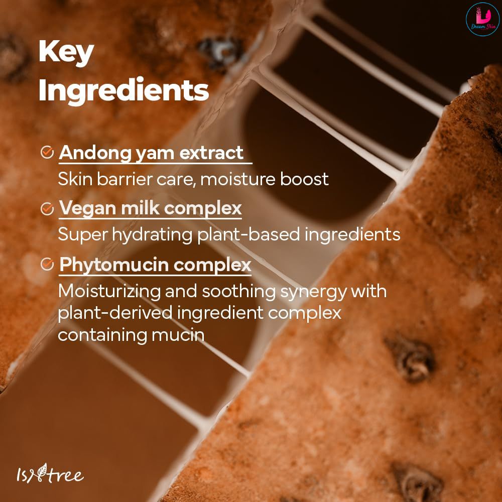 Isntree Yam Root Vegan Milk Cleanser [220ml]	